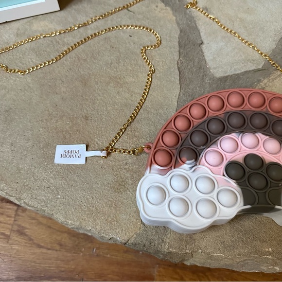 NWT Rainbow Pop It Mini Purse - Picture 4 of 9